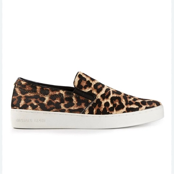 Michael Kors Animal Print Slip-On Sneakers - Picture 1 of 2